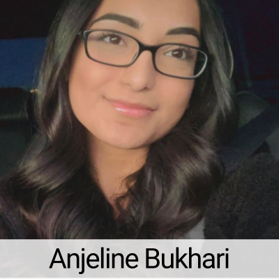Volunteer Anjeline Bukhari