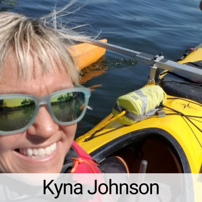 Volunteer Kyna Johnson