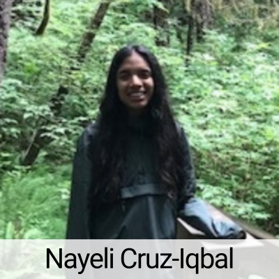 Volunteer Nayeli Cruz-Iqbal