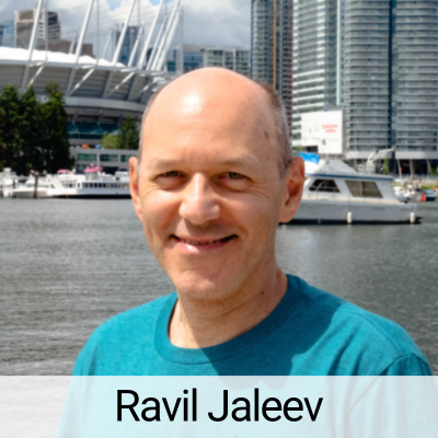 Volunteer Ravil Jaleev